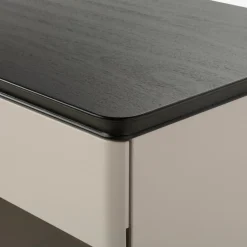 Witryna z oświetleniem niska MADERA prawa