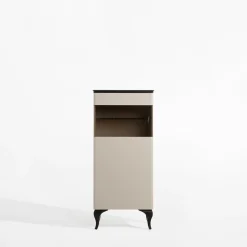 Witryna z oświetleniem niska MADERA lewa