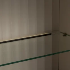 Witryna z oświetleniem niska MADERA lewa