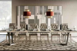 Wkładka do stołu 50 cm ELITE DAY złota brzoza