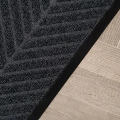 Wycieraczka szara jodełka 45x75 cm