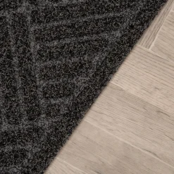 Wycieraczka szara jodełka w kwadracie 45x75 cm