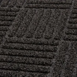 Wycieraczka szara jodełka w kwadracie 45x75 cm