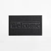Wycieraczka Welcome, ciemnoszara, 45x75 cm