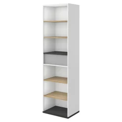 Wysoki regał na książki do pokoju młodzieżowego IMOLA