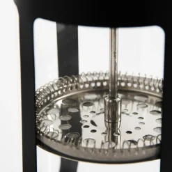 Zaparzacz tłokowy z bambusowym uchwytem 1L