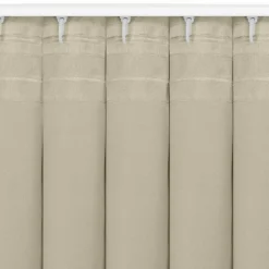 Zasłona do salonu beżowa MADLEN 140x300 cm