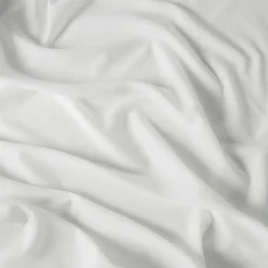 Zasłona do salonu biała BASIC 145x300 cm