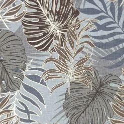 Zasłona do salonu brązowa-złota KATE 140x250 cm