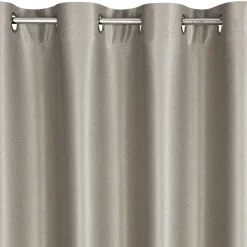 Zasłona do salonu ciemnobeżowa SELINA 140x250 cm