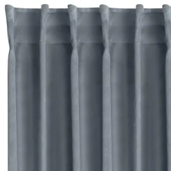 Zasłona do salonu grafitowa MADLEN 140x300 cm