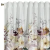 Zasłona do salonu w kwiaty SENDI 140x270 cm
