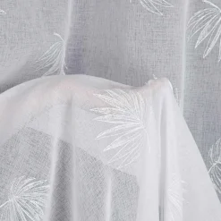 Zasłona na przelotkach biala JESSI 140x260 cm