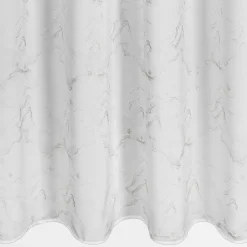 Zasłona na przelotkach biało-srebrna EMILI 140x250 cm