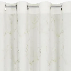 Zasłona na przelotkach ecru EMILI 140x250 cm