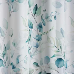 Zasłona na przelotkach niebiesko-biała ALPINA 140x260 cm