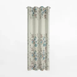 Zasłona na przelotkach w kwiaty IVY 140x250 cm