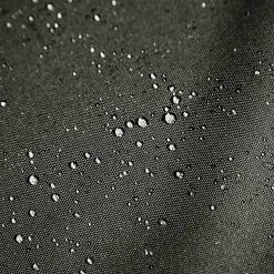 Zasłona na taras z szelkami na rzepy grafitowa GARDEN 155x220 cm