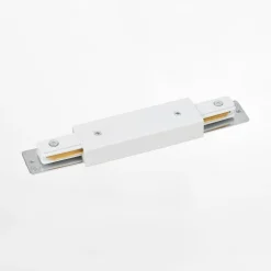 Złącze proste z podłączeniem do szynoprzewodu białe TRACER