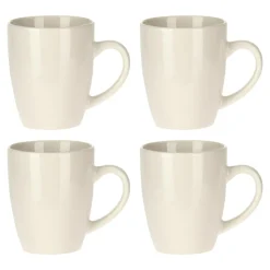 Zestaw 4 kubków porcelanowych 200 ml