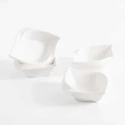 Zestaw 4 miseczek do serwowania ŁÓDKA 90 ml