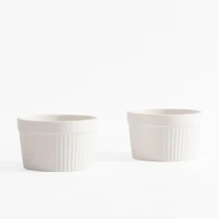 Zestaw 2 miseczek okrągłych do serwowania 295 ml