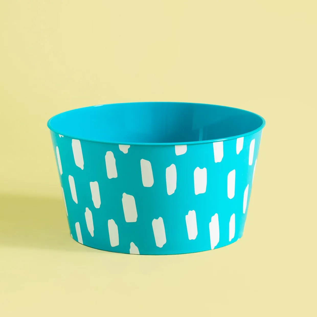 Zestaw 4 misek plastikowych niebieski 750 ml