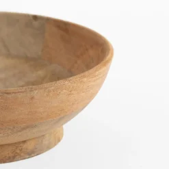 Zestaw 2 misek z drewna mango 16,5 cm