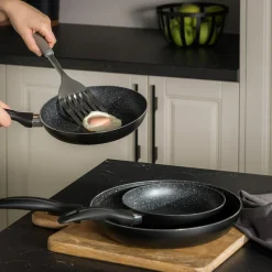 Zestaw 3 patelni na indukcję i gaz DAILY TREO 18/22/26 cm