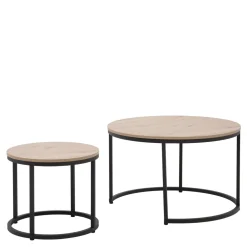 Zestaw 2 stolików kawowych LUXCE