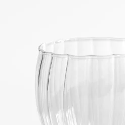 Zestaw 2 szklanek ryflowanych 350 ml