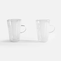 Zestaw 2 szklanek termicznych z podwójną ścianką 400 ml