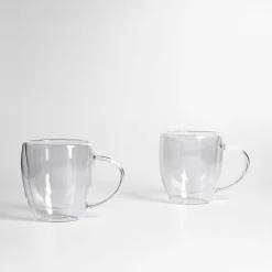 Zestaw 2 szklanek termicznych z podwójną ścianką 300 ml