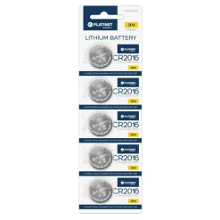 Zestaw baterii litowych PLATINET CR2016 - 5 szt.