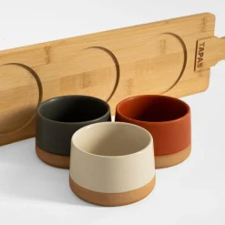 Zestaw do serwowania przekąsek, 4 el.