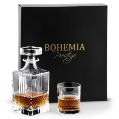 Zestaw do whisky BOHEMIA PRESTIGE ELEGANTE, 7 el.