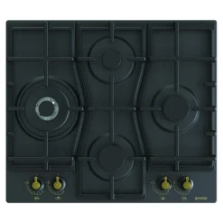 Zestaw GORENJE czarny CLASSICO – piekarnik i płyta gazowa