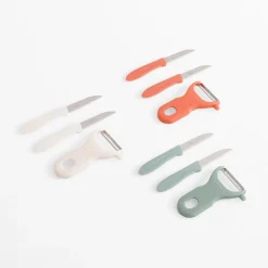 Zestaw noży z obieraczką, MIX