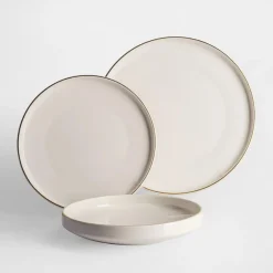 Zestaw obiadowy glamour CARLA, 18 el.