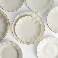 Zestaw obiadowy glamour PERLA, 18 el.