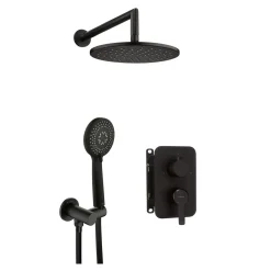 Zestaw prysznicowy podtynkowy z boxem mieszaczowym BXYZNQAM nero ARNIKA