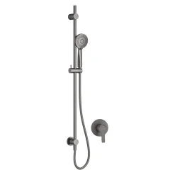 Zestaw prysznicowy podtynkowy z drążkiem NAC D9TP titanium ARNIKA