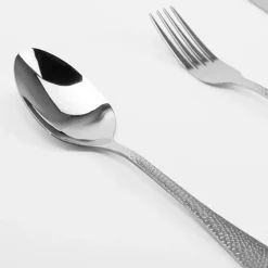 Zestaw sztućców srebrny ROME 24 el.