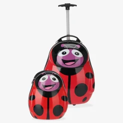 Zestaw walizka i plecak dla dzieci BIEDRONKA