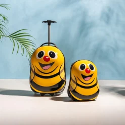 Zestaw walizka i plecak dla dzieci PSZCZÓŁKA