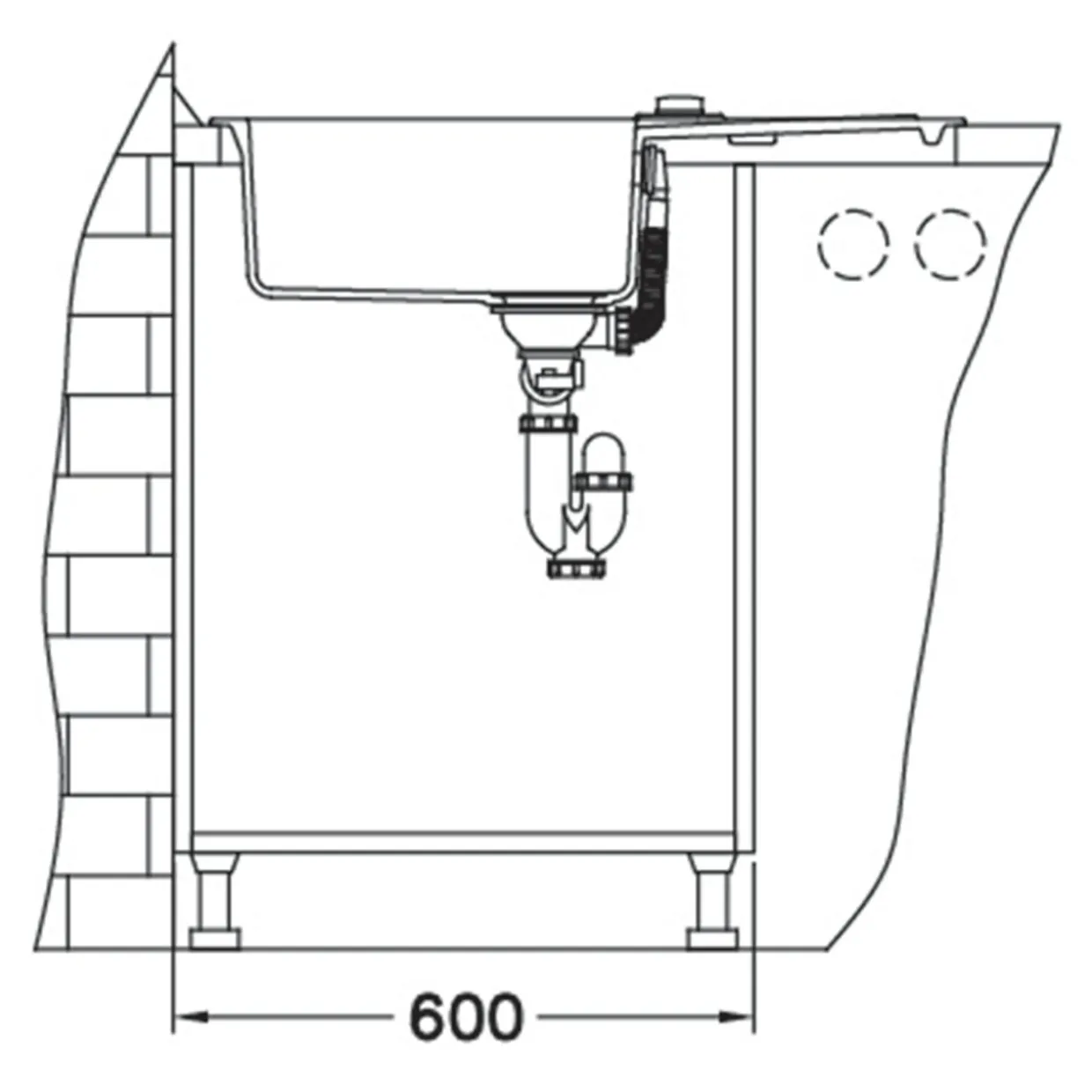 Zlewozmywak CANTO 130 TWILIGHT