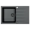 Zlewozmywak odwracalny czarny ALVEUS DRAGAN 20