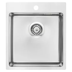 Zlewozmywak stalowy bez ociekacza OLFATO 45 cm