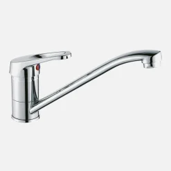 Zlewozmywak stalowy z baterią VITA 47,5x47,5 cm