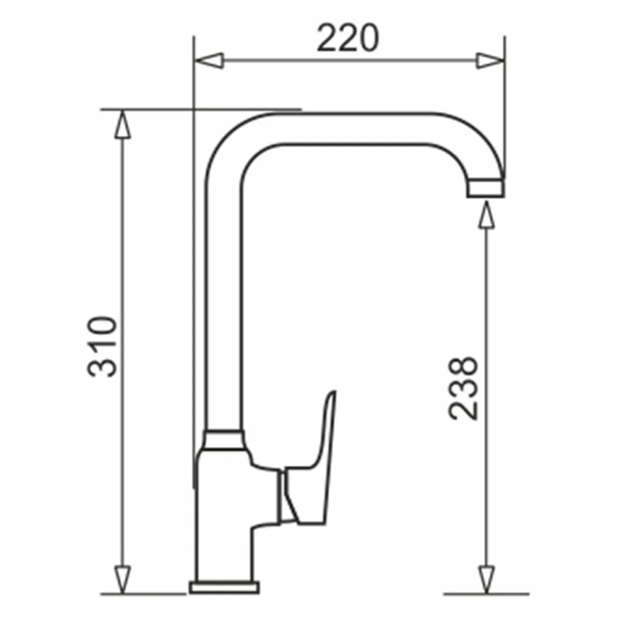 Zlewozmywak z baterią czarno-srebrną HEROS 78x48 cm